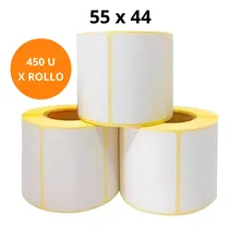Comprar Rollo Etiqueta Termica 55x44 Top Balanzas Report Cuora 450u
