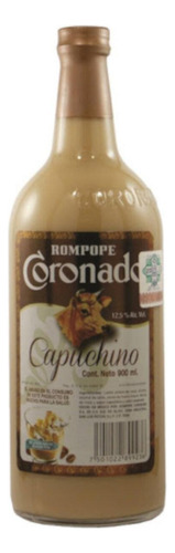 Paquete De 3 Rompope Coronado Capuchino 900 Ml