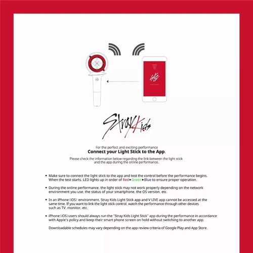 Nueva Aplicación Stray Kids Lightstick Concert, Bluetooth,q1