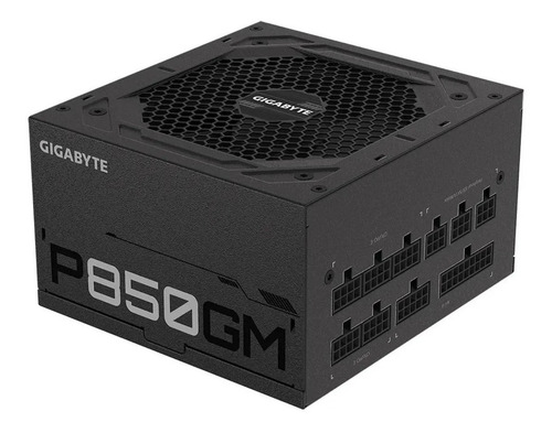 Imagen 3 de 5 de Fuente Para Pc Gigabyte Gp-p850gm 850w 80 Plus Gold Modular!