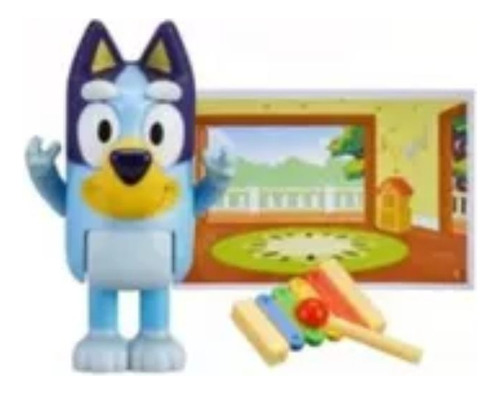 Bluey Figura X1 Con Accesorios 