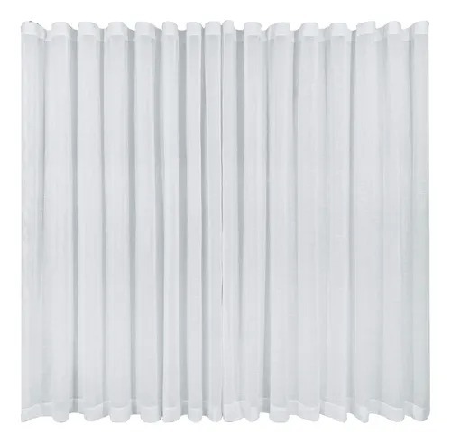 comprar Cortina Trilho Suíço Linho Gaze  Forro Microfibra 4,00x2,60
