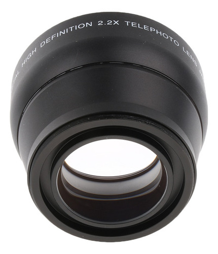 Imagen 5 de 9 de Teleconvertidor Teleobjetivo De 58mm 2.2x Para Cámaras