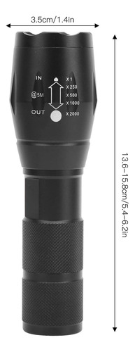 Sungooyue Linterna Infrarroja, 5w Led 850nm Visión Nocturna