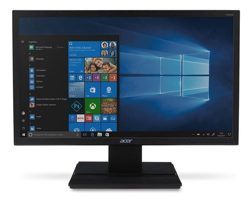 Monitor Acer Tela 19.5 Led V206hql Vga Hdmi