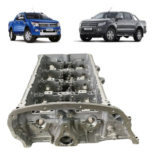 Cabeçote Com Válvulas Ford Ranger 2.2 Diesel De 2012 À 2015