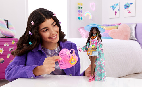 Set De Juego Barbie Muñeca Look De Playa Para Niñas 3 Años