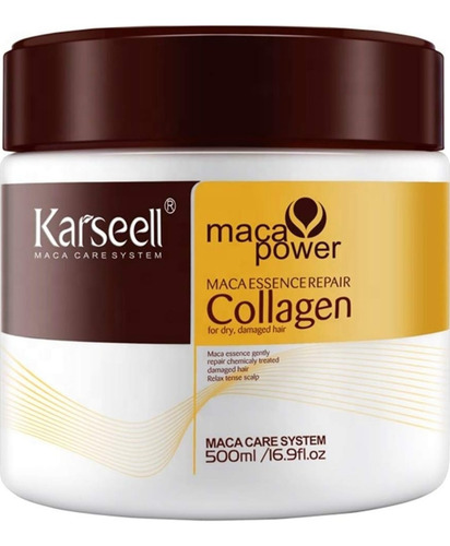Karseell Mascarilla Capilar Colageno Brasilera Hidratacion