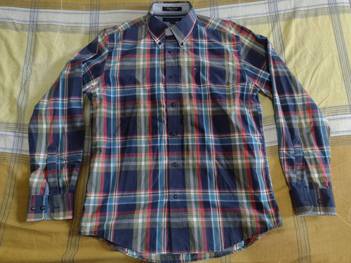 Camisa Manga Larga Cuadros Tommy Hilfiger Talla M