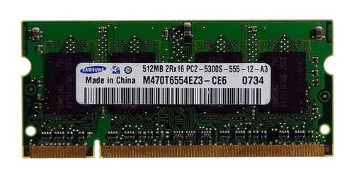 Samsung Vgp-mm512l Memoria 512 Mb Ddr2-533 Sony Vaio