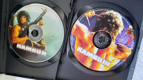 Rambo - Trilogía. Dvd - Sylvester Stallone