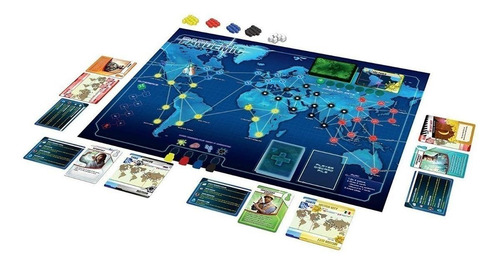 Imagen 2 de 4 de Juego de mesa Pandemic Z-Man Games ZM7101