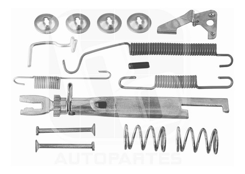 Regulador Freno Tambor, Kit, Nissan Platina 2002-10, Par