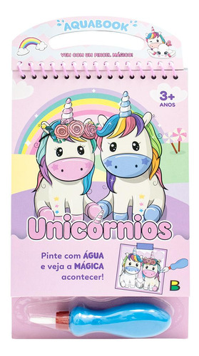 Aquabook: Unicórnio, De Todolivro. Editora Brasileitura, Capa Mole Em Português