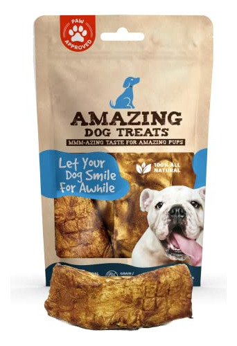 Amazing Dog Treats - Tiras Para Mejillas De Carne De Vacuno 