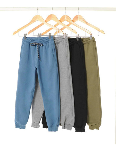 Pantalon Jogger Babucha Con Bolsillo Ojal Friza Kiddie