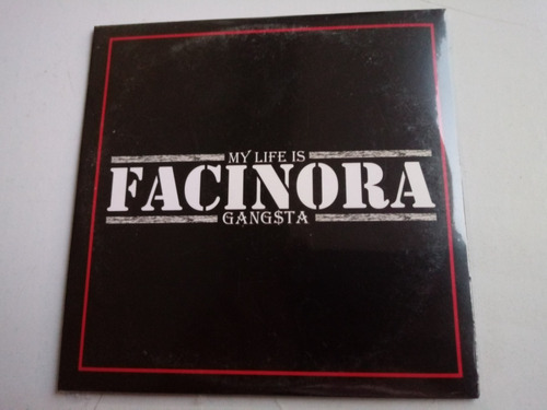 Cd Facinora My Life Is Gangsta Rap Nacional Digipack