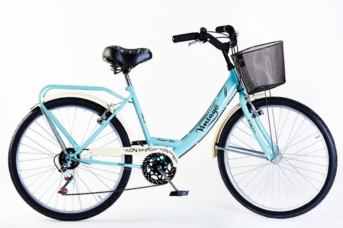 Bicicleta Dama Con Cambios Rodado 26 Directa De Fabrica