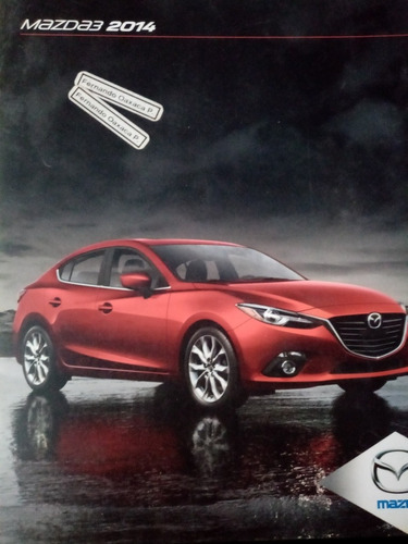 Catálogo De Agencia Mazda A3 Del Año 2014