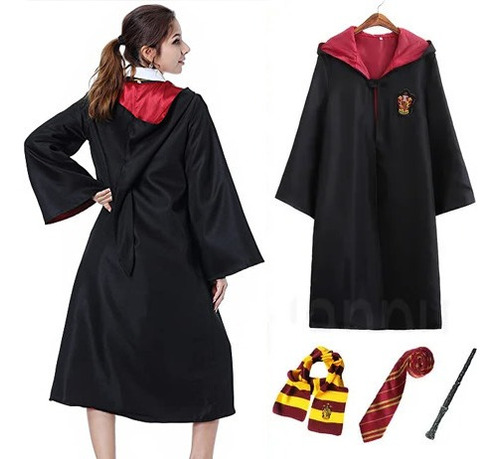 Cosplay De Gryffindor Harry Potter Túnica Adulto Niños