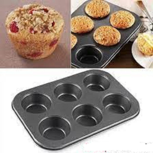 Molde Para Muffins Antiadherente X 6 O Cuisine