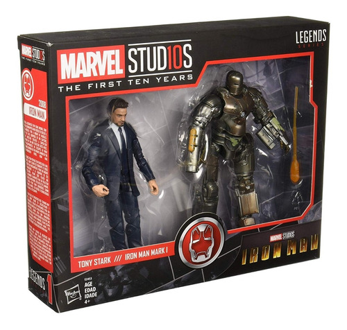 Marvel Legends Tony Stark & Iron Man Mark 1 2-pack