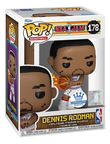 Funko Pop! Basketball Nba Jam Denis Rodman 178 Funko Shop