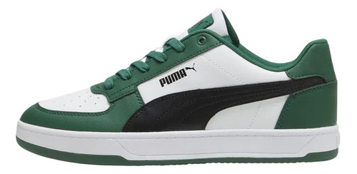 Tenis Puma Caven Verde Blanco Negro De Caballero Original