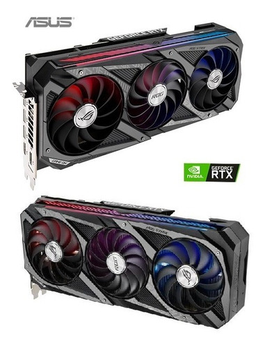 Imagen 2 de 3 de Tarjeta De Video Asus Rog Strix Rtx 3080ti 12gb Gd6x 384-bit