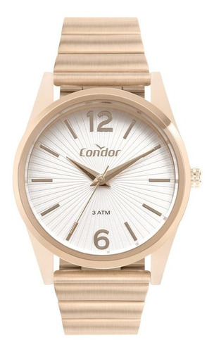 Relógio Condor Feminino Rose Gold Co2035muy/8j