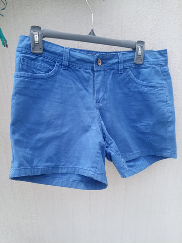 Short Azul Corto Hering Mujer Oportunidad 