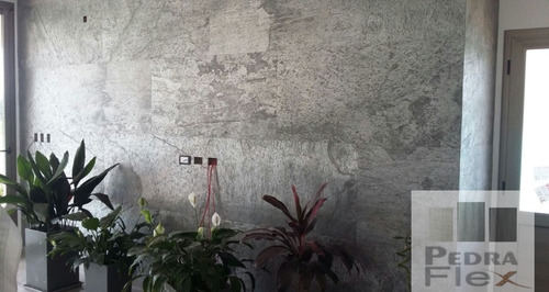 Imagen 4 de 7 de Revestimiento Piedra Flexible Travertino (laminas 122x61)