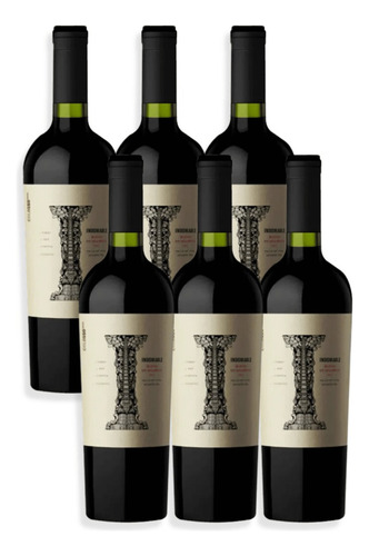 Vino Indomable Blend De Malbecs 750ml Colosso Wines Caja X6