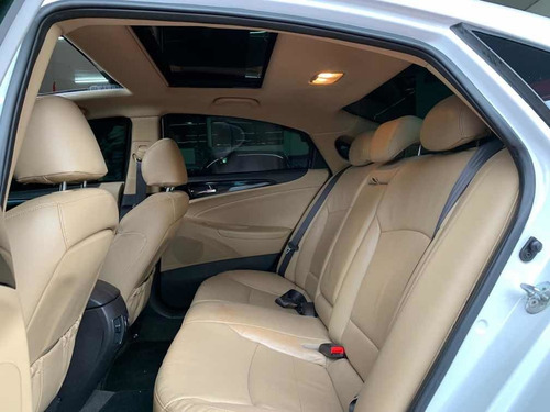Hyundai Sonata 2.4 Gls 2013 Branco+teto+banco Caramelo