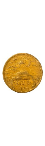 Moneda De 20 Centavos Mexicanos, Año 1944.