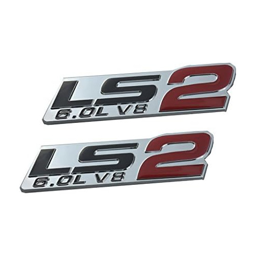 Emblemas Del Motor Ls2 6.0l V8, Chevrolet Silverado De ...