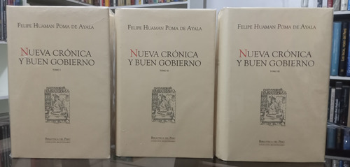 Nueva Crónica Y Buen Gobierno - Guaman Poma De Ayala 3 Vol