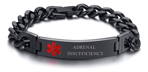 Free Custom Engraving Emergency Medical Alert Id Cuff Bracel