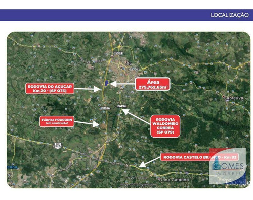 Imagem 3 de 10 de Área Empresarial Em Itu/sp - Ar0002
