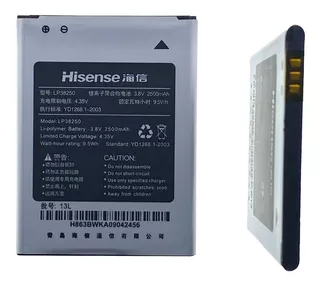 Bateria Pila Compatible Con Hisense U980 Lp38250 F20