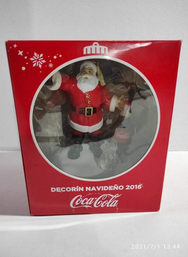 Coca Cola Decorin Navideño 2016 Santa  # 2
