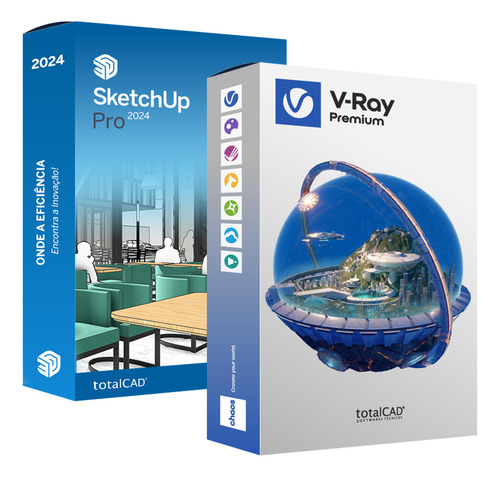Sketchup Pro 2024 + Vray 6 / Permanentes En Español