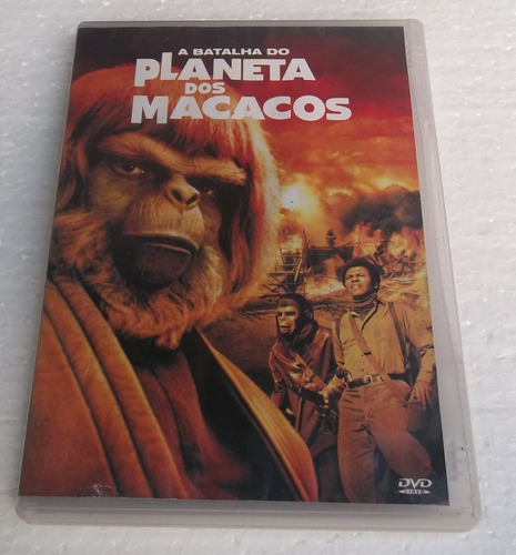 Dvd A Batalha Do Planeta Dos Macacos  - Dublado