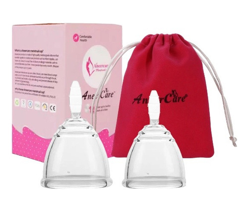 2 Copas Menstrual, Suaves + Regalo + Bolsa Transporte