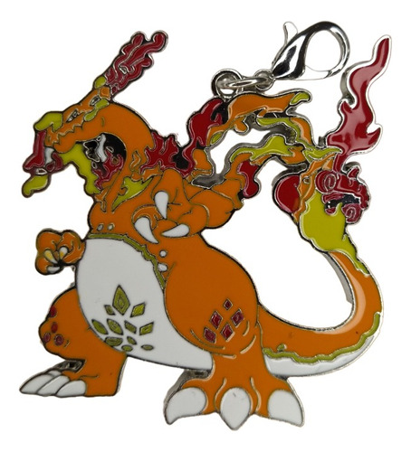 Llavero Pokemon Pikachu Charizard Gigantamax 5.5cm De Metal