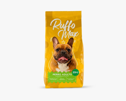 Alimentos Balanceado, Perro Adulto Ruffo Max X20kg