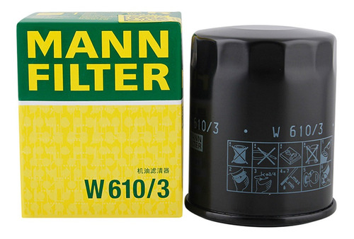 Filtro De Aceite Mann Honda Prelude 2.2 /2.3 02/93 09/96