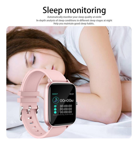 Reloj Inteligente Led Con Pantalla Táctil Completa De 1.4''