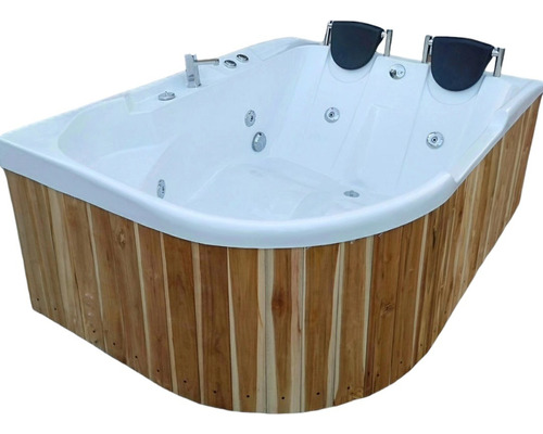 Jacuzzi Para 2 Personas En Madera Teca