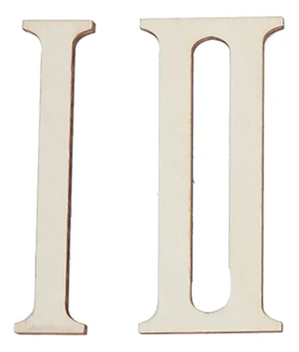 12 Piezas De Números Romanos De Madera, Números De Reloj Art